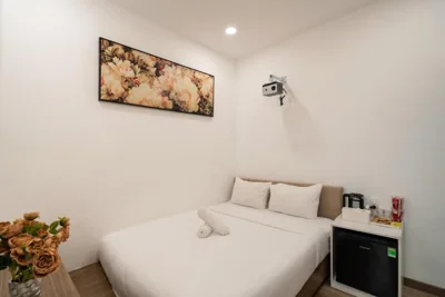 Einzelzimmer mit eigenem Bad — Chạm's Hotel & Homestay